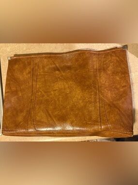 Vintage 1975 Leather Escort by American Luggage Works clutch portfolio bag Japan